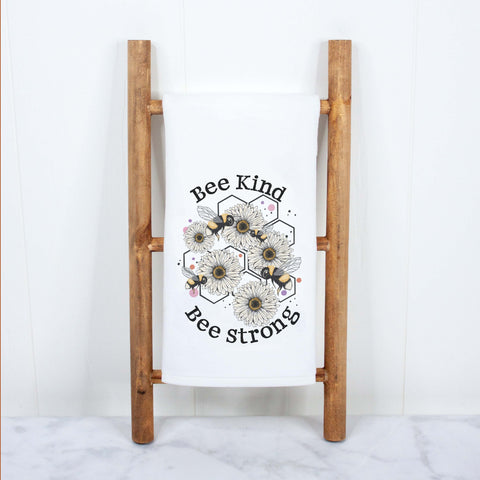 Bee Kind Bee Strong Kitchen Towel