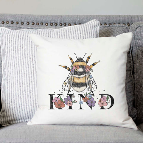 Bee Kind Pillow Cover