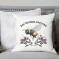 Bee Bumble And Kind Pillow Cover