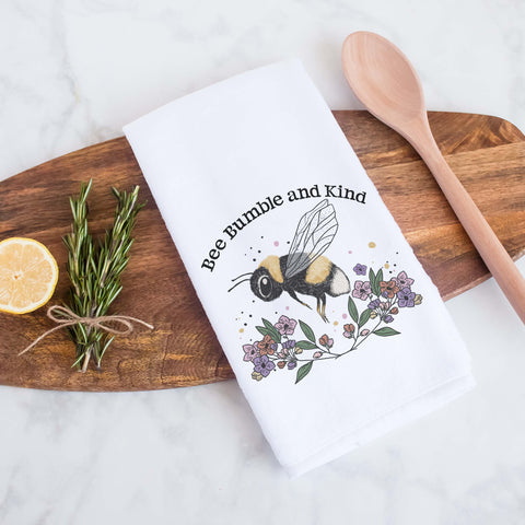 Bee Bumble And Kind Kitchen Towel