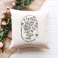 Home Is Where I Want To Bee Pillow Cover