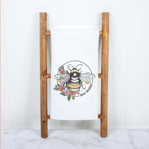Bee Happy Kitchen Towel