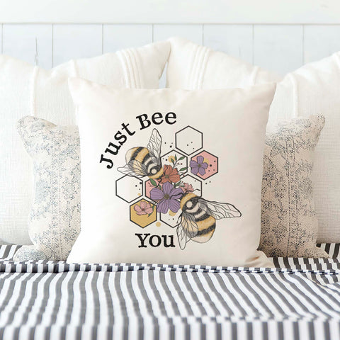 Just Bee You Pillow Cover