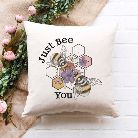 Just Bee You Pillow Cover