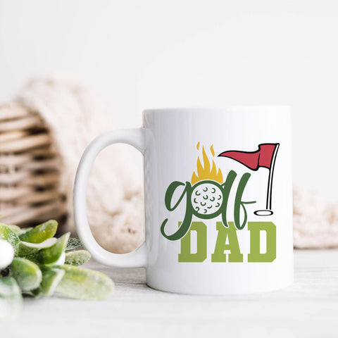 Golf Dad Ceramic Mug