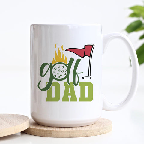 Golf Dad Ceramic Mug