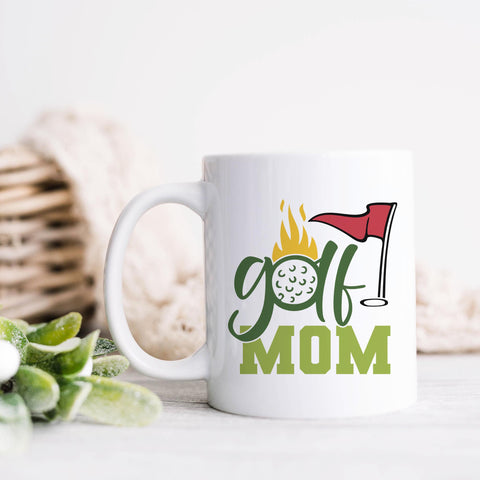 Golf Mom Ceramic Mug