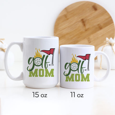 Golf Mom Ceramic Mug