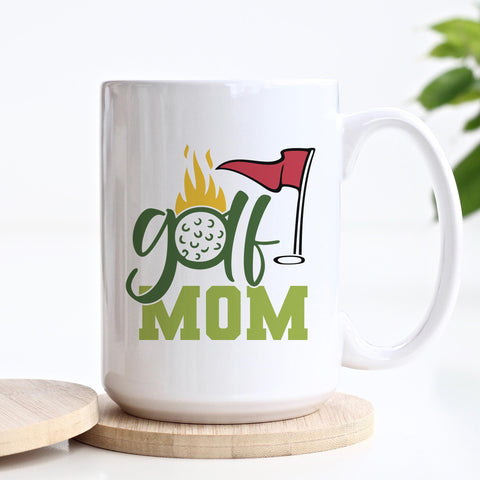 Golf Mom Ceramic Mug