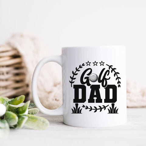 Golf Dad Ceramic Mug