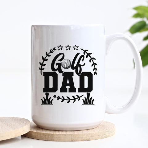 Golf Dad Ceramic Mug