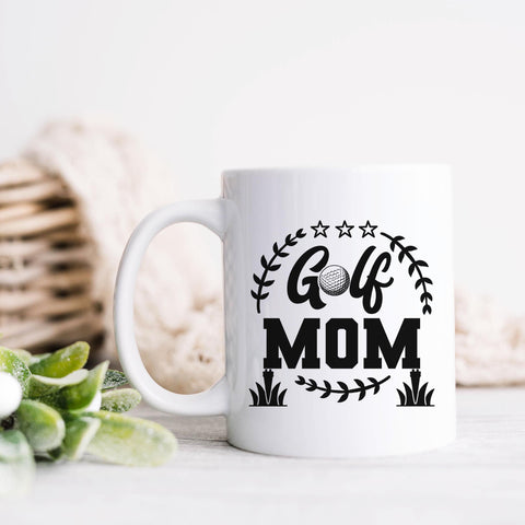 Golf Mom Ceramic Mug