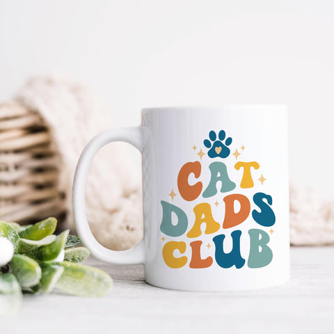 Cat Dads Club Pet Ceramic Mug