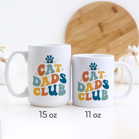 Cat Dads Club Pet Ceramic Mug
