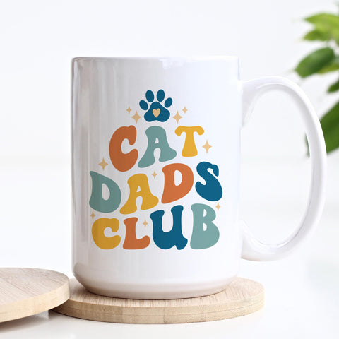 Cat Dads Club Pet Ceramic Mug