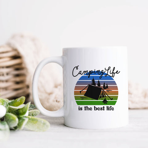 Camping Life is the Best Life Mug