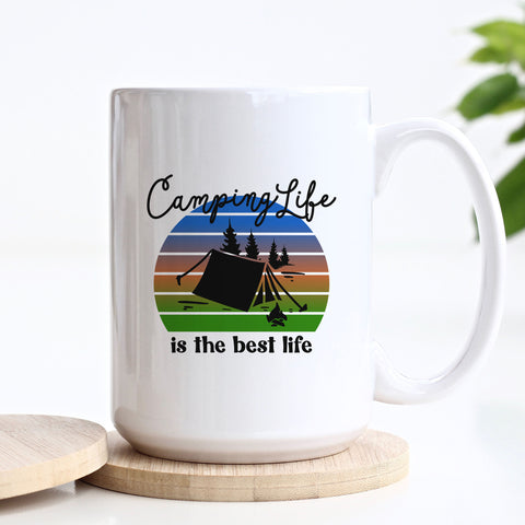 Camping Life is the Best Life Mug