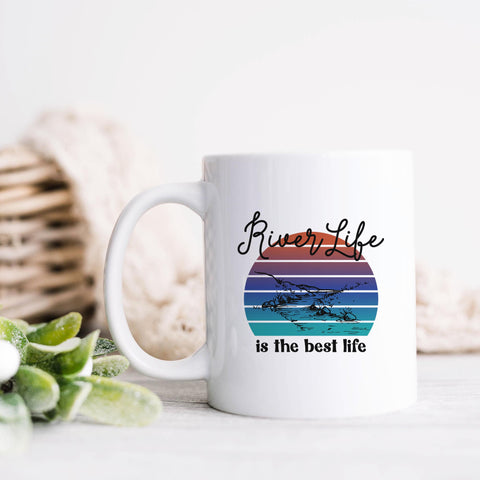 River Life is the Best Life Mug