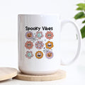 Spooky Vibes Halloween Ceramic Mug