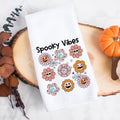 Spooky Vibes Halloween Kitchen Towel