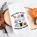 Just A Few Of My Favorite Things Halloween Kitchen Towel