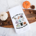 Just A Few Of My Favorite Things Halloween Kitchen Towel