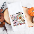 Here For The Boos Halloween Kitchen Towel