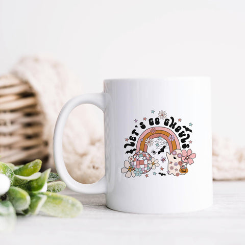Let's Go Ghouls Halloween Ceramic Mug