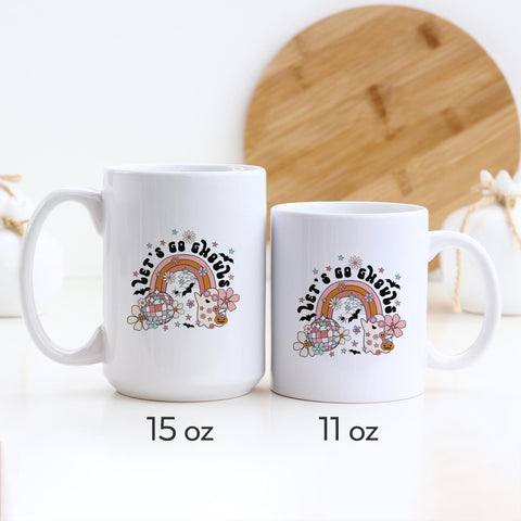 Let's Go Ghouls Halloween Ceramic Mug