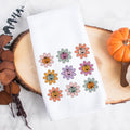 Pumpkin Daisy Halloween Kitchen Towel