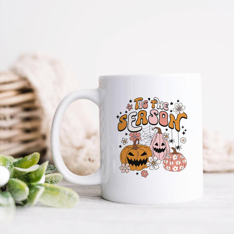 Tis The Season Halloween Ceramic Mug