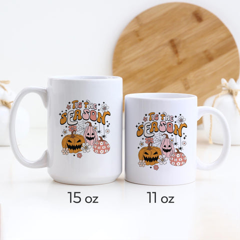 Tis The Season Halloween Ceramic Mug