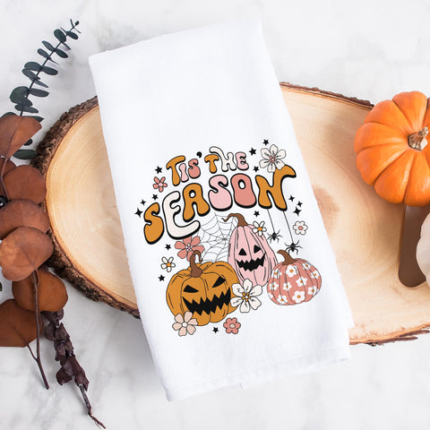 Tis The Season Halloween Kitchen Towel
