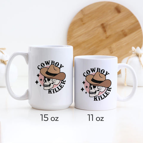 Cowboy Killer Halloween Ceramic Mug
