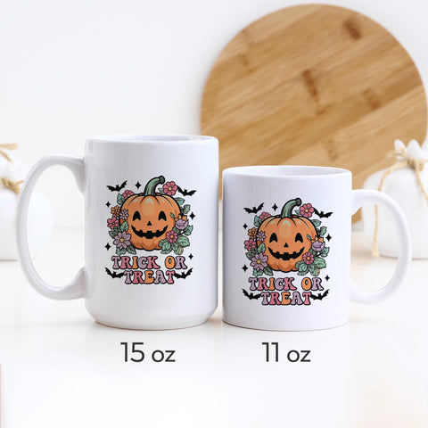 Trick Or Treat Halloween Ceramic Mug