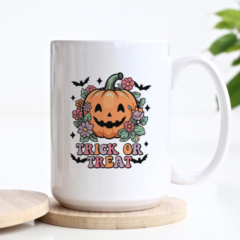 Trick Or Treat Halloween Ceramic Mug
