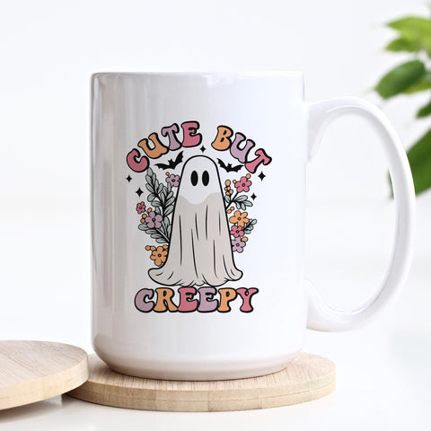 Cute But Creepy Halloween Ceramic Mug