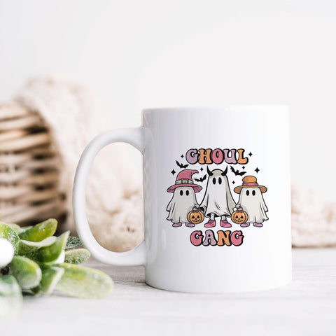 Ghoul Gang Halloween Ceramic Mug