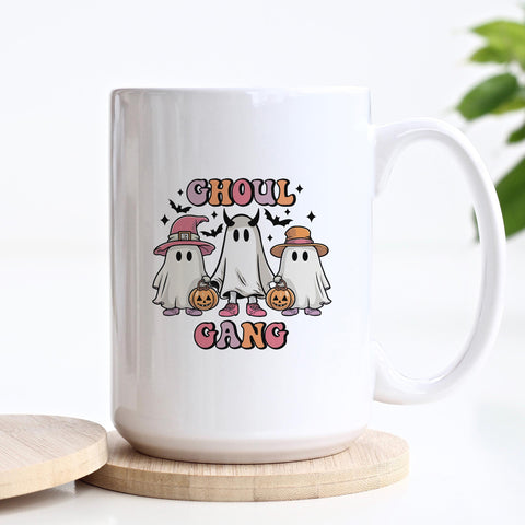 Ghoul Gang Halloween Ceramic Mug