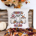 Ghoul Gang Halloween Pillow Cover