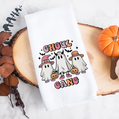 Ghoul Gang Halloween Kitchen Towel