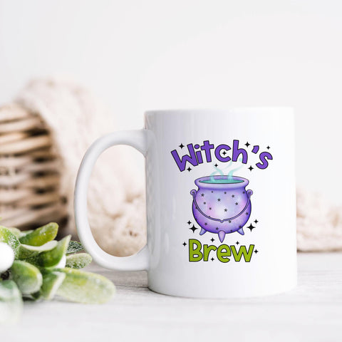Witch's Brew Halloween Ceramic Mug