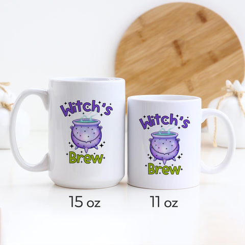 Witch's Brew Halloween Ceramic Mug