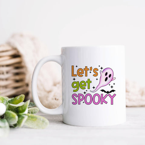 Let's Get Spooky Halloween Ceramic Mug