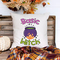 Basic Witch Halloween Pillow Cover