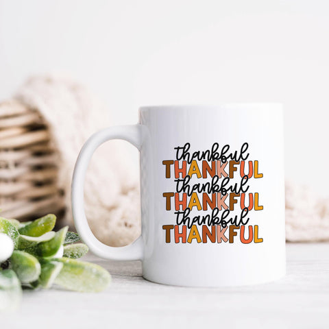 Thankful Fall Ceramic Mug