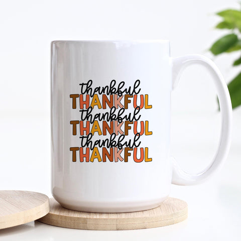 Thankful Fall Ceramic Mug