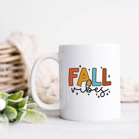 Fall Vibes Ceramic Mug