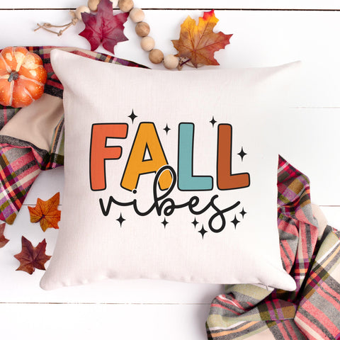 Fall Vibes Pillow Cover