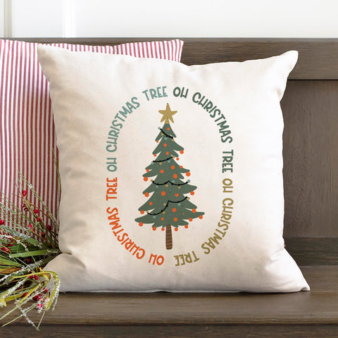 Oh Christmas Tree Christmas Pillow Cover